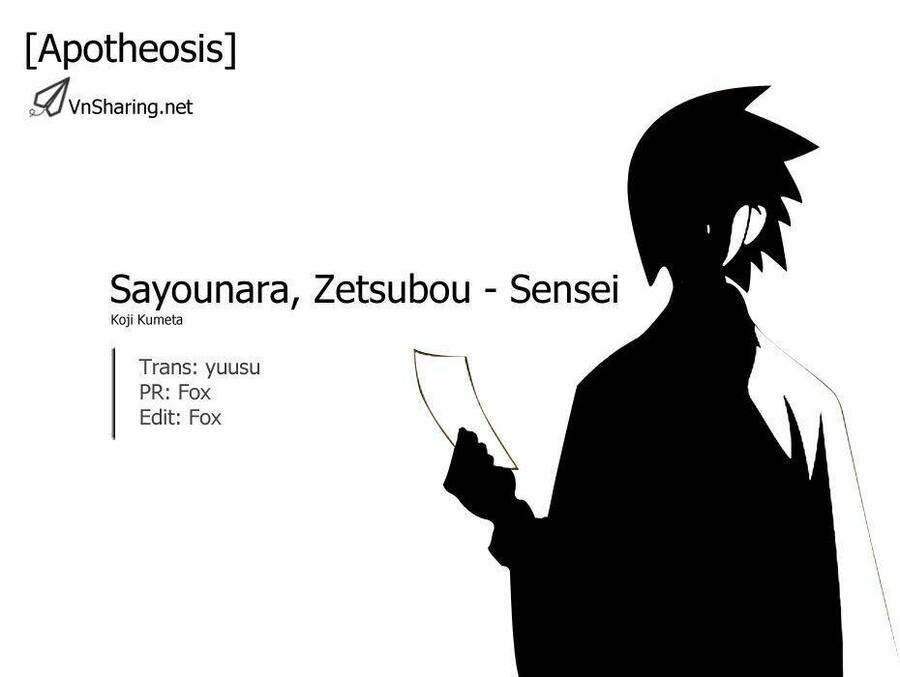 Sayonara Zetsubou Sensei Chapter 21 - Trang 2