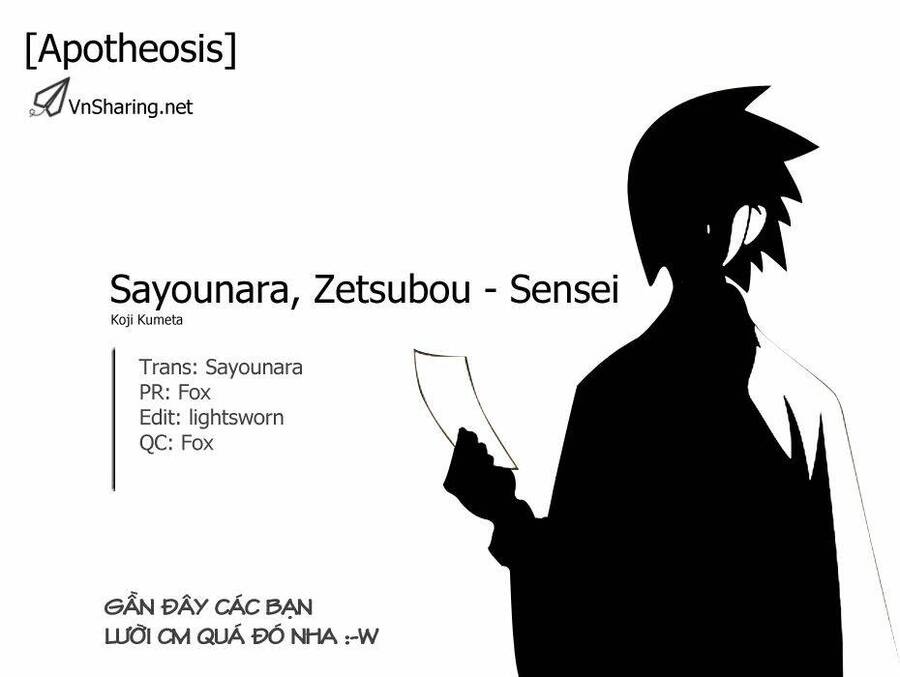 Sayonara Zetsubou Sensei Chapter 32 - Trang 2