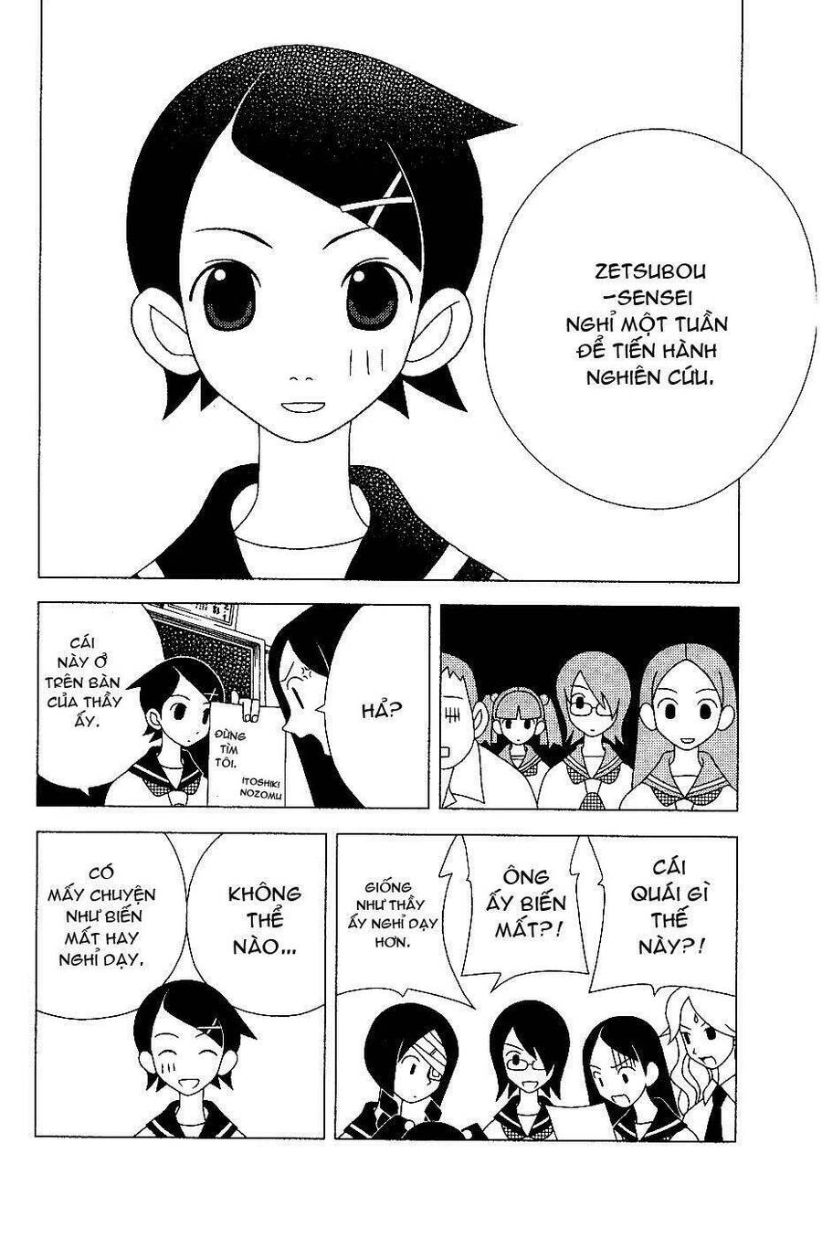 Sayonara Zetsubou Sensei Chapter 9 - Trang 2