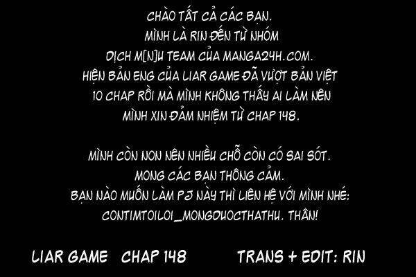 Liar Game Chapter 148 - 1