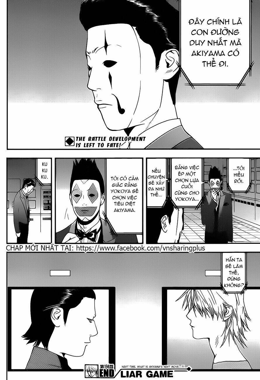 Liar Game Chapter 194 - 18