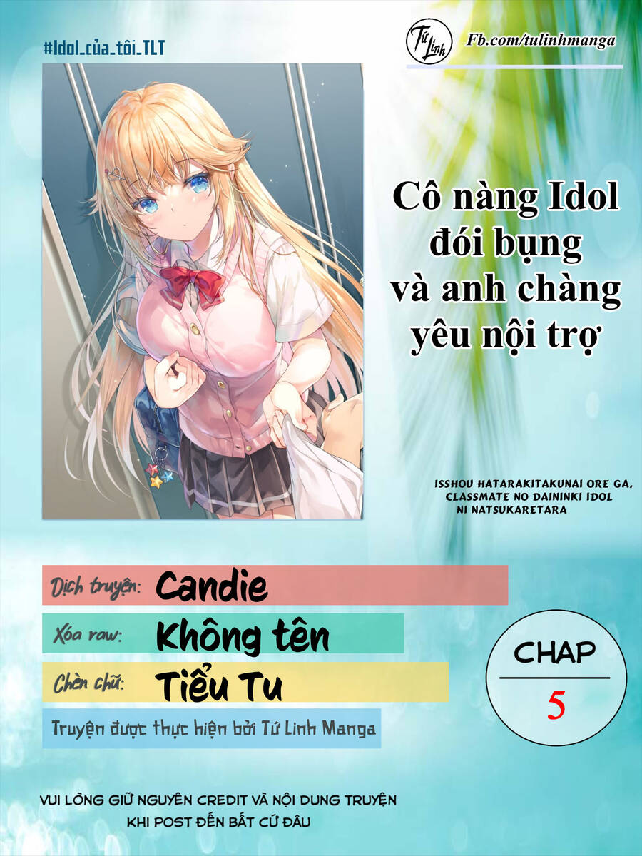 Cô Nàng Idol Đói Bụng Và Anh Chàng Yêu Nội Trợ Chapter 5 - 2