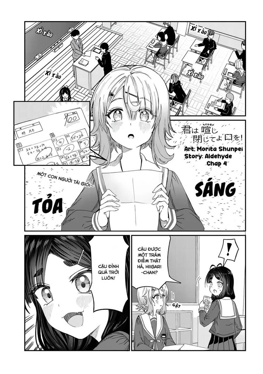 Kimi Wa Yakamashi Tojite Yo Kuchi Wo! Chapter 4 - 1