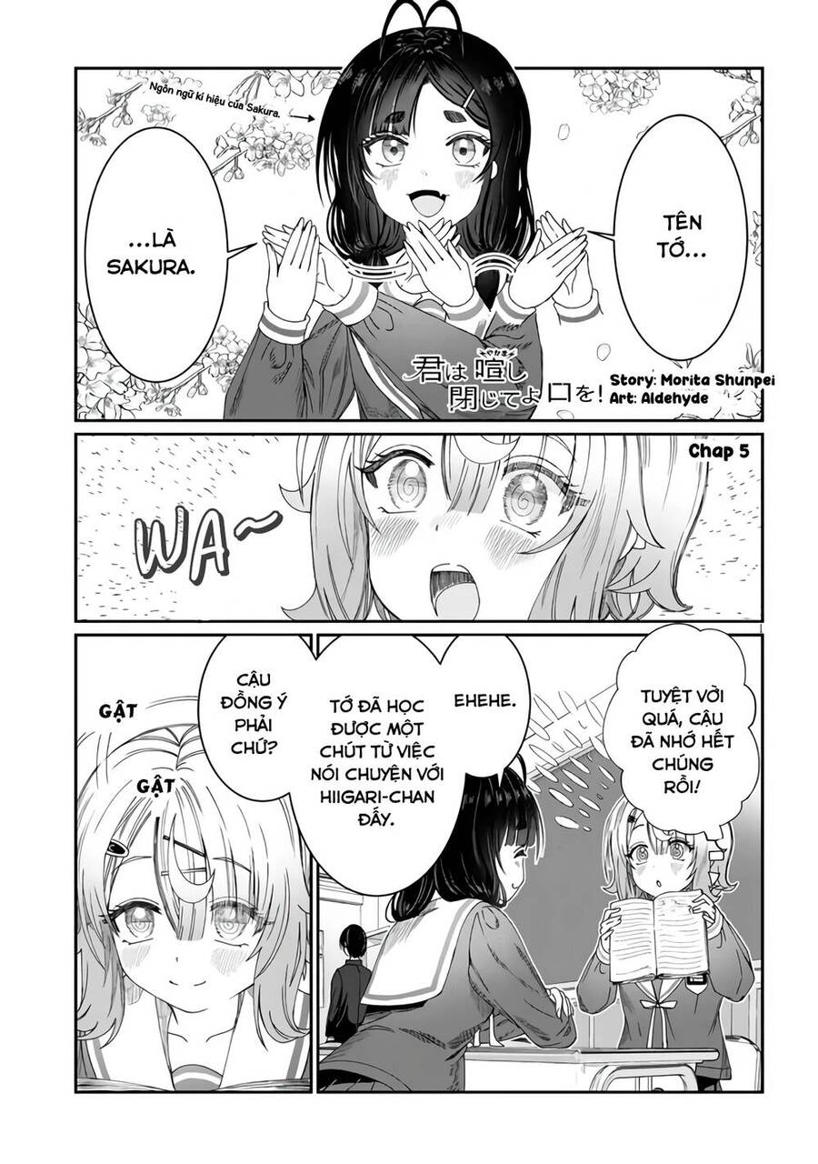 Kimi Wa Yakamashi Tojite Yo Kuchi Wo! Chapter 5 - 1