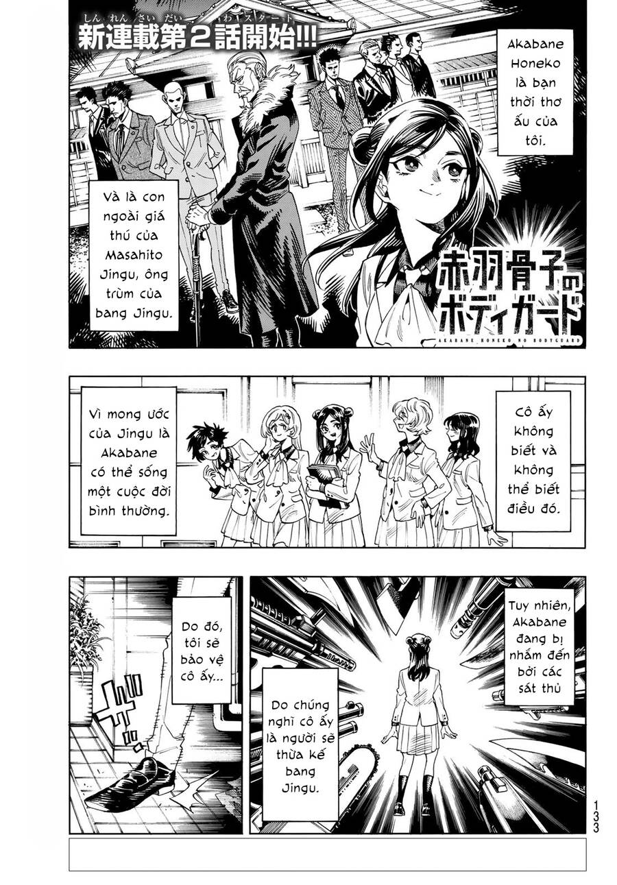 Vệ Sĩ Của Akabane Honeko Chapter 2 - 2