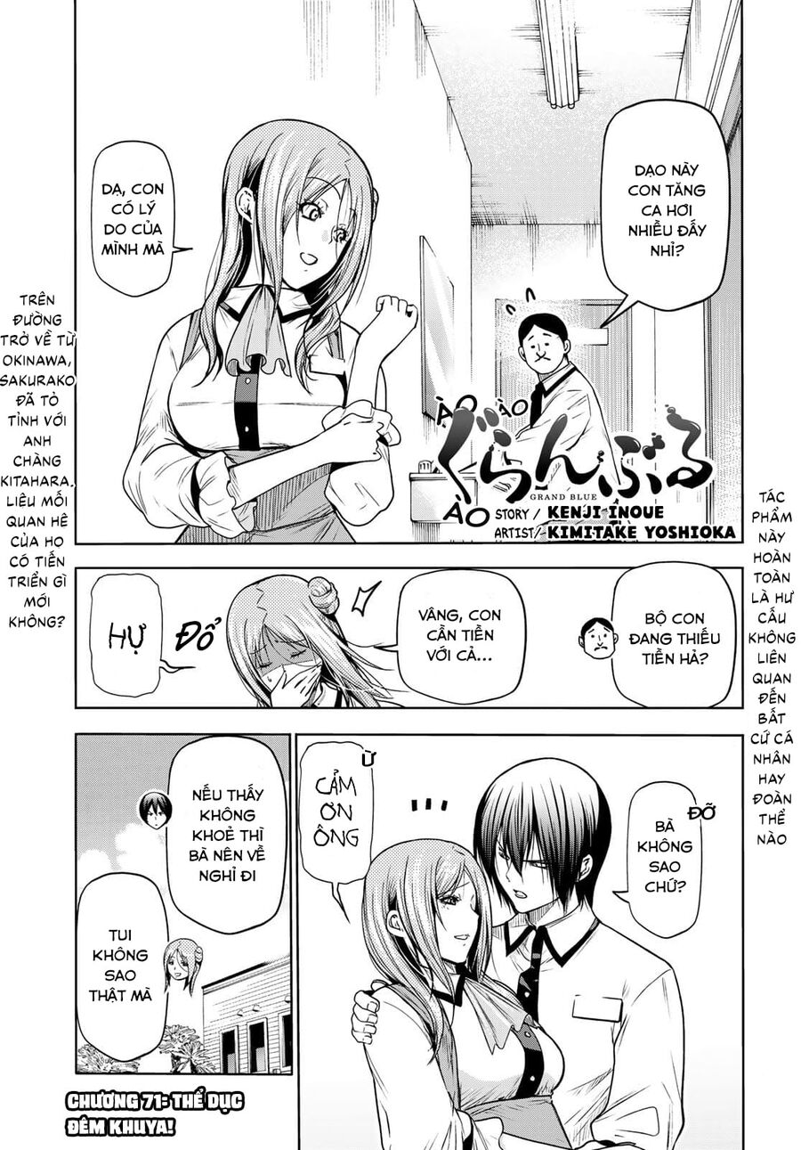 Grand Blue - Cô Gái Thích Lặn Chapter 71.1 - 3