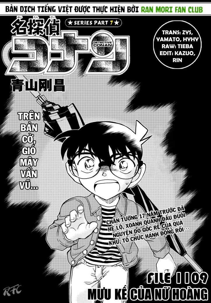 Thám Tử Conan Chapter 1109 - 1