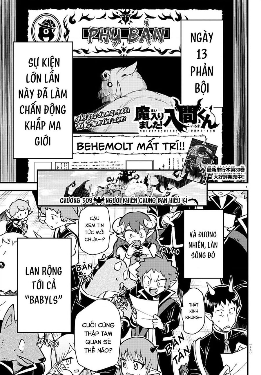 Chào Mừng Cậu Đến Trường Iruma-Kun Chapter 309 - 2