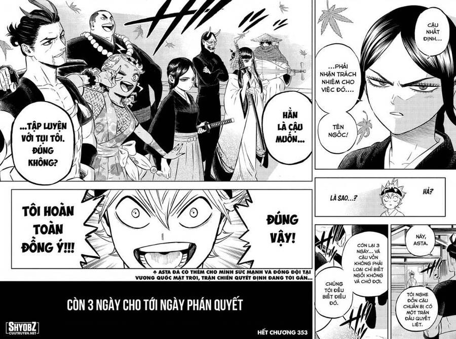 Black Clover - Thế Giới Phép Thuật Chapter 353 - 13