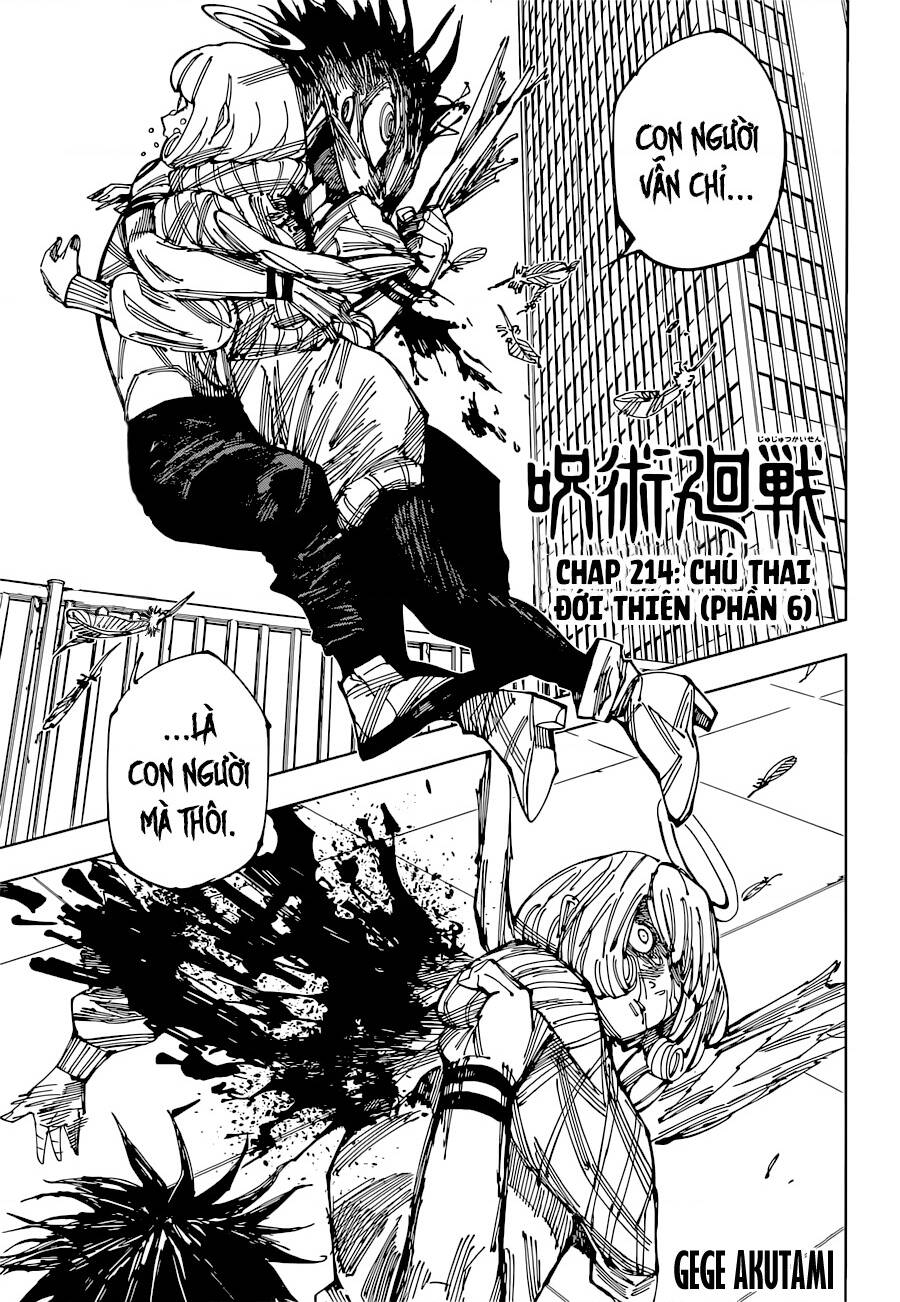 Jujutsu Kaisen - Chú Thuật Hồi Chiến Chapter 214 - 1