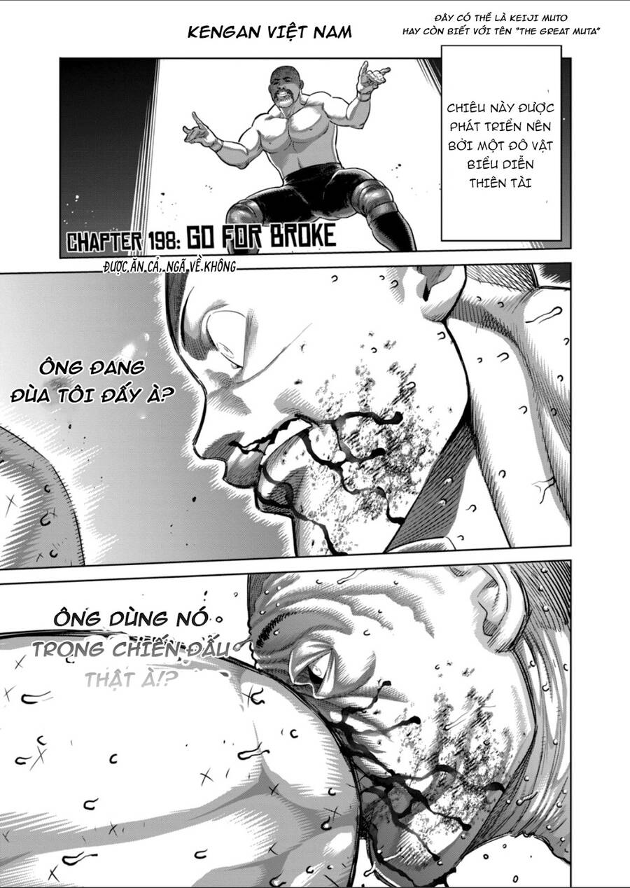 Kengan Ashura Phần 2 Chapter 198 - 1