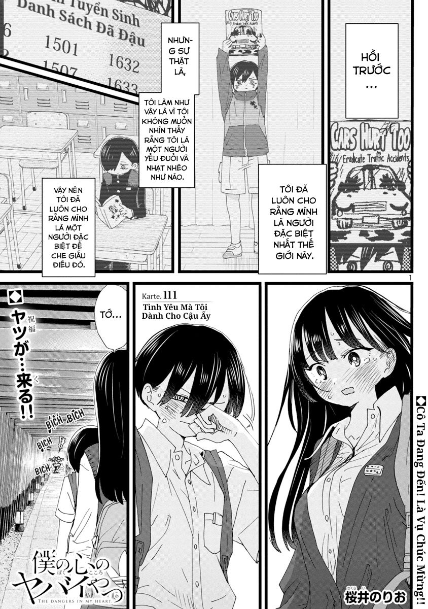 Boku No Kokoro Yabai Yatsu Chapter 111 - 3