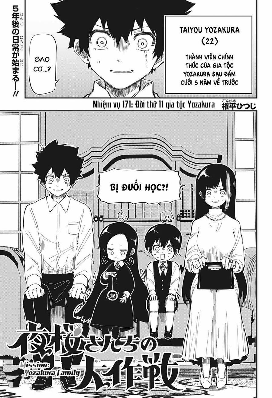 Gia Tộc Điệp Viên Yozakura Chapter 171 - 1